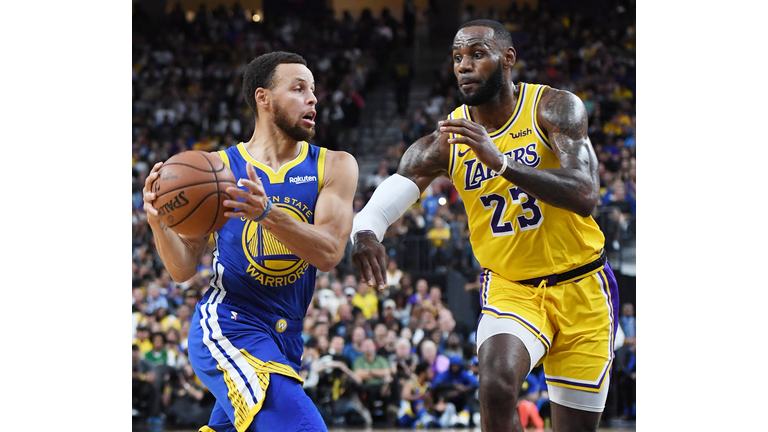 Golden State Warriors v Los Angeles Lakers