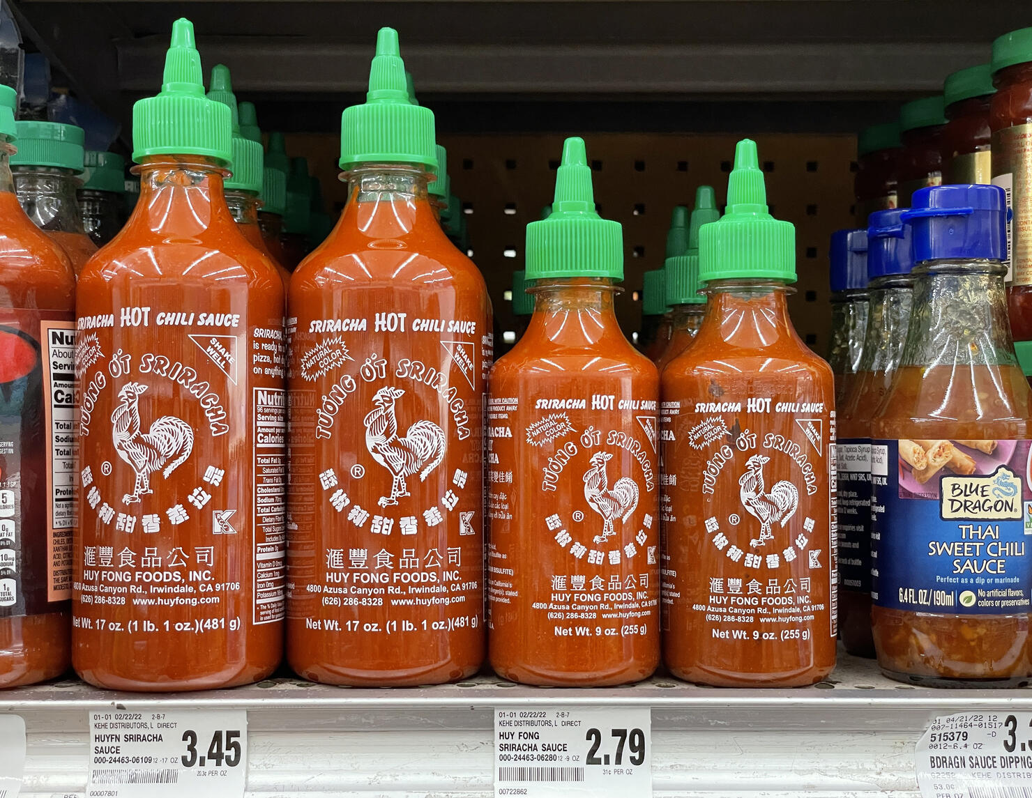 Huy Fong Foods Confirms Sriracha Shortage