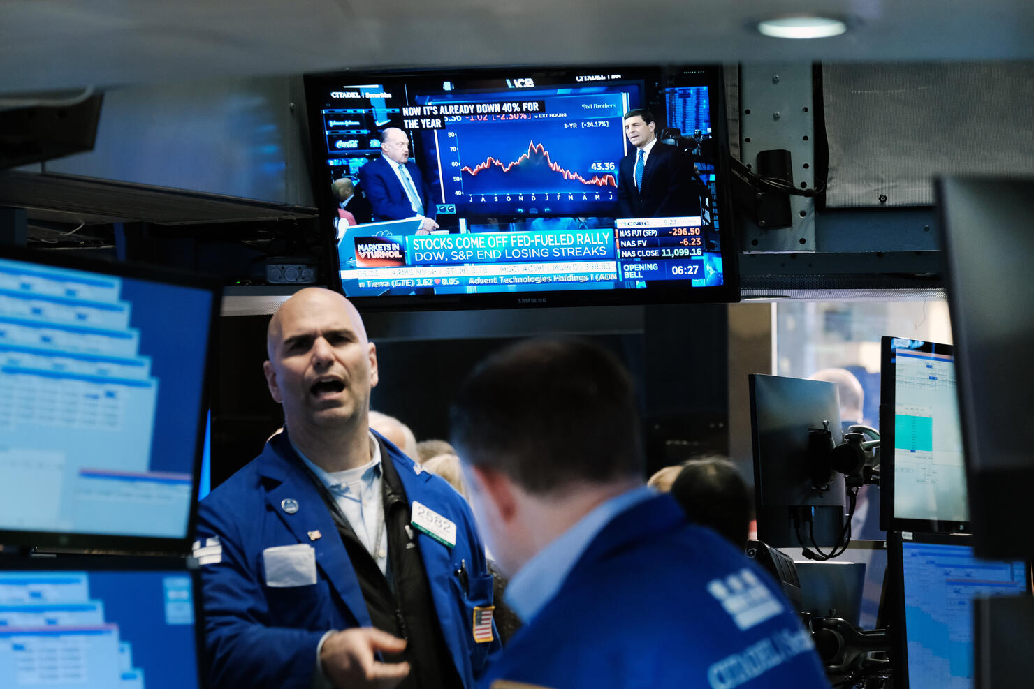 Markets Open Day After Fed's Largest Rate Hike Since 1994