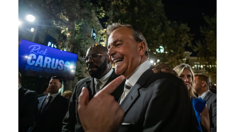 Los Angeles Democratic Mayoral Candidate Rick Caruso Holds Primary Night Event