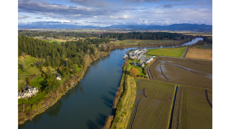 The Skagit Valley lies in the northwestern corner of the state of Washington.