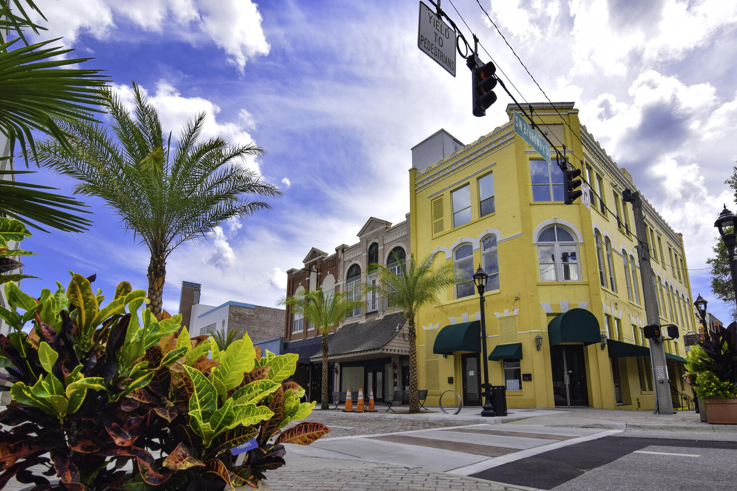 Old Fashioned Main Street Building Exteriors