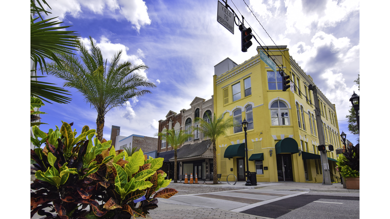 Old Fashioned Main Street Building Exteriors