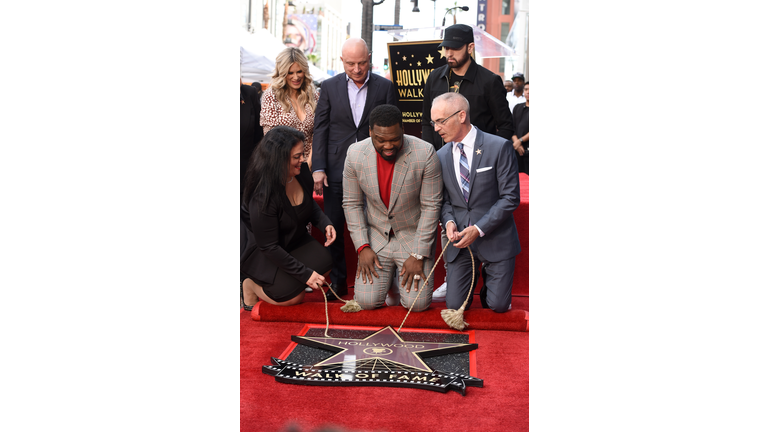 50 Cent Walk Of Fame Ceremony