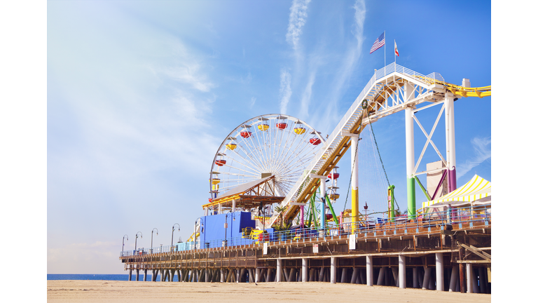 Santa Monica Pier in California