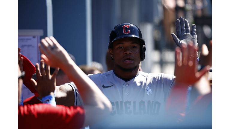 Cleveland Guardians v Los Angeles Dodgers