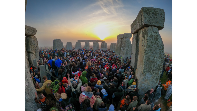 Sun Rises On The 2022 Summer Solstice