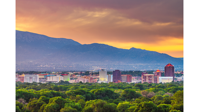 Albuquerque, New Mexico, USA Cityscape