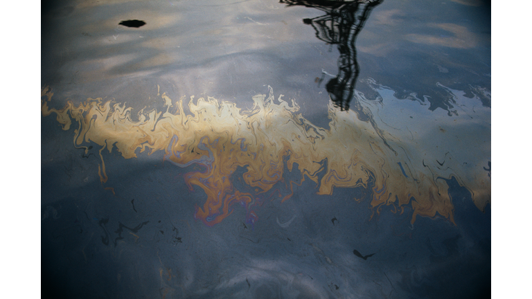 Oil Slick on Water