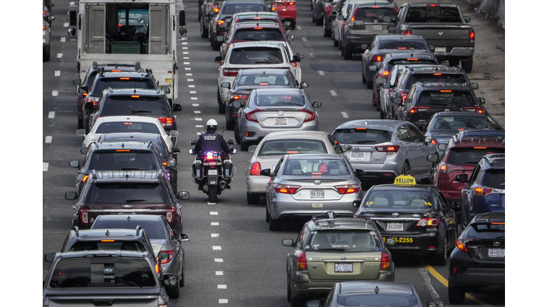 Truckers Convoy Causes Heavy Traffic On D.C. Area Highways