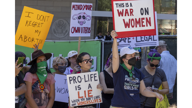 Protests Break Out Across The U.S. As Supreme Court Overturns Roe v. Wade