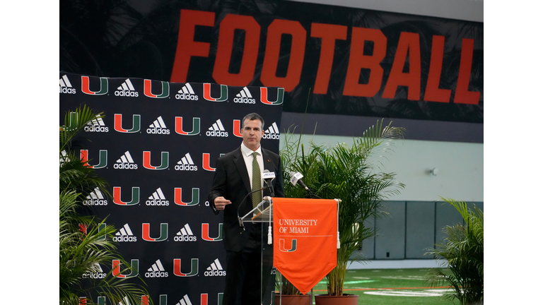 Miami Introduces Mario Cristobal as Head Football Coach
