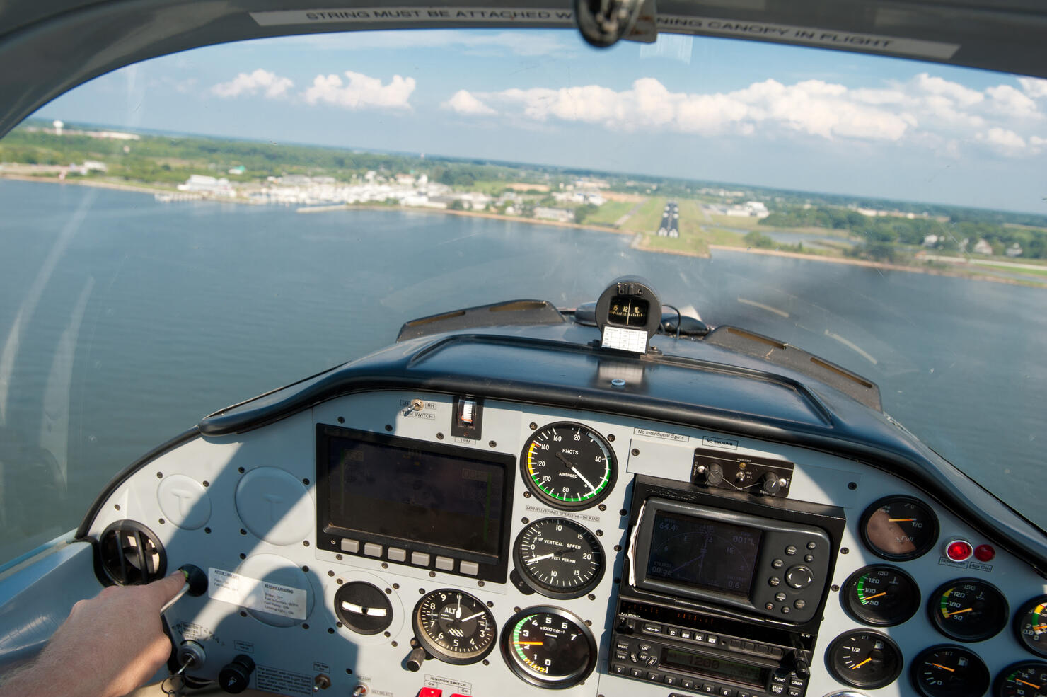Final approach