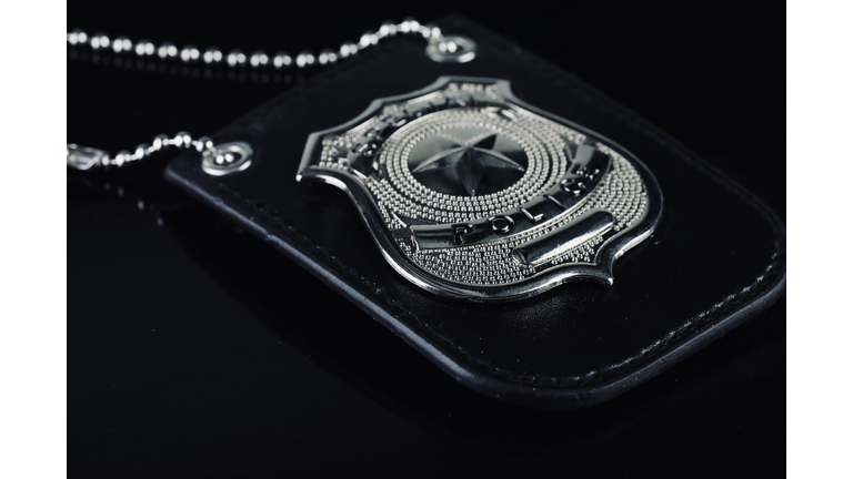 Police badge for detective