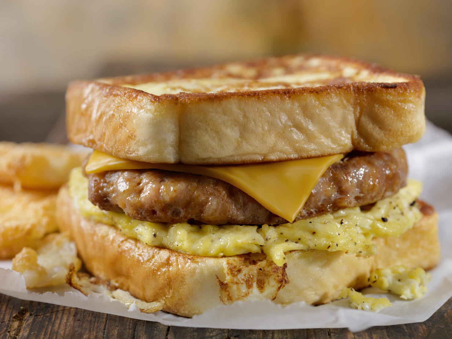 French Toast Breakfast Sandwich