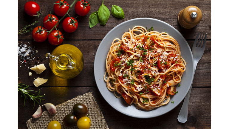 Pasta plate