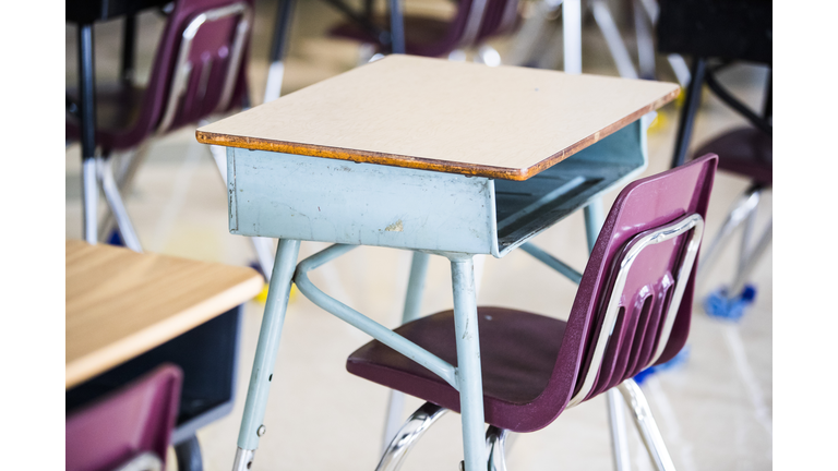 School Desk And Chair