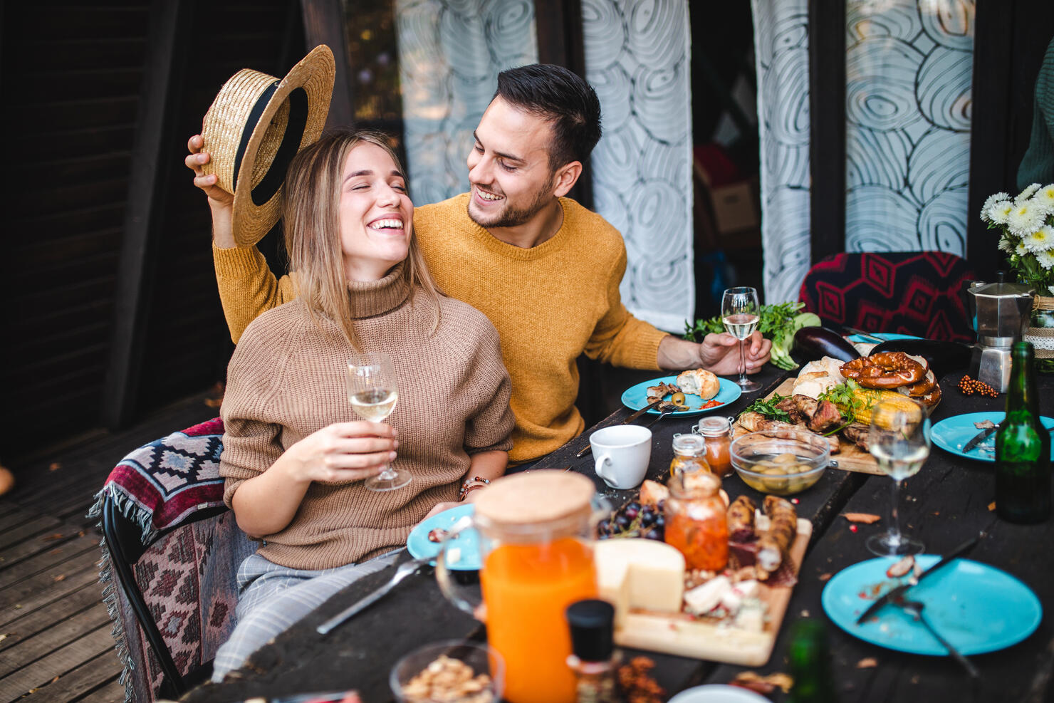 This day can't be better! Delicious brunch with you in serene environment is what makes me happy
