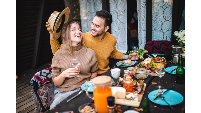 This day can't be better! Delicious brunch with you in serene environment is what makes me happy