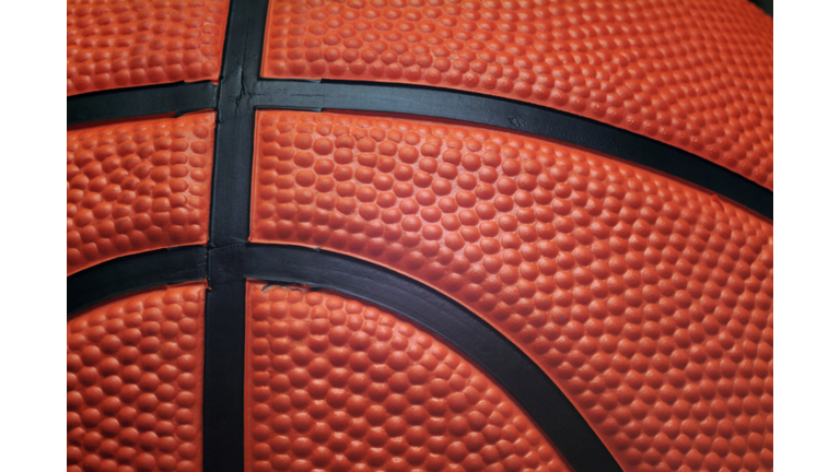 Close up  of basketball