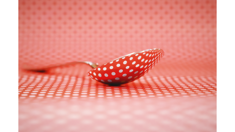 Close-Up Of Spoon On Table