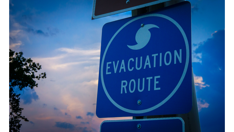 Evacuation Route Sign