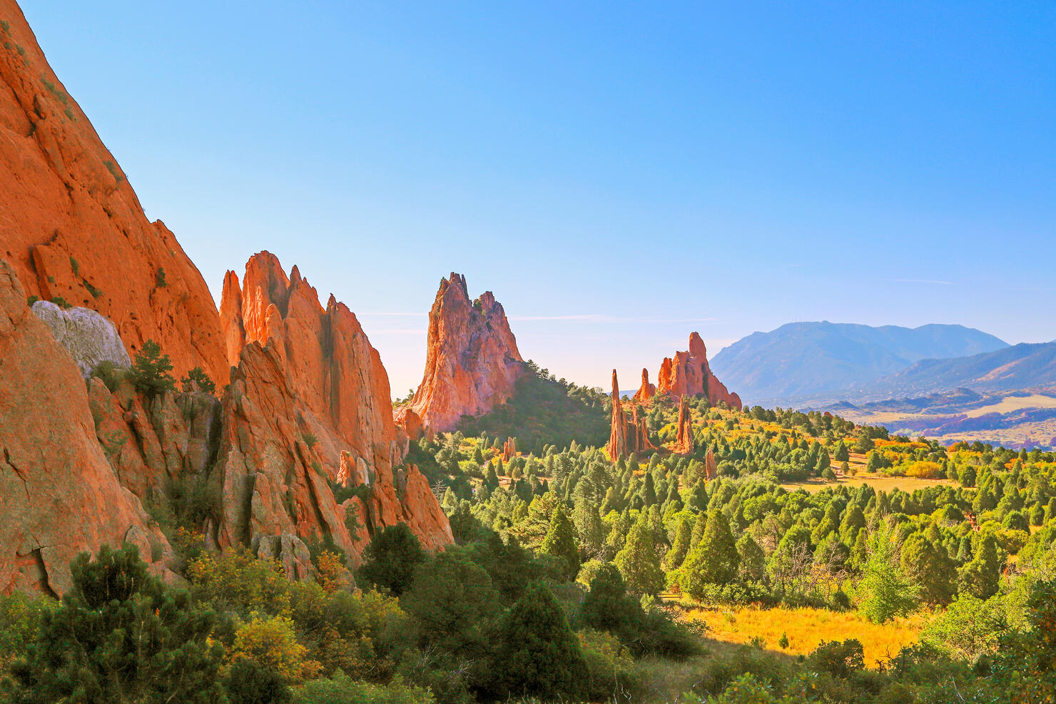 Beautiful Garden of the Gods