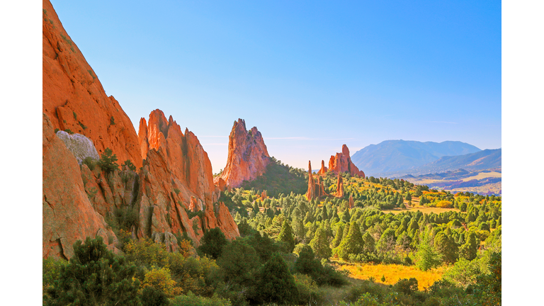 Beautiful Garden of the Gods