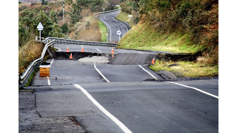 broken road