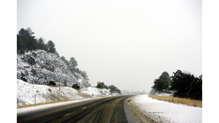 Interstate 40, near Flagstaff, Arizona, USA