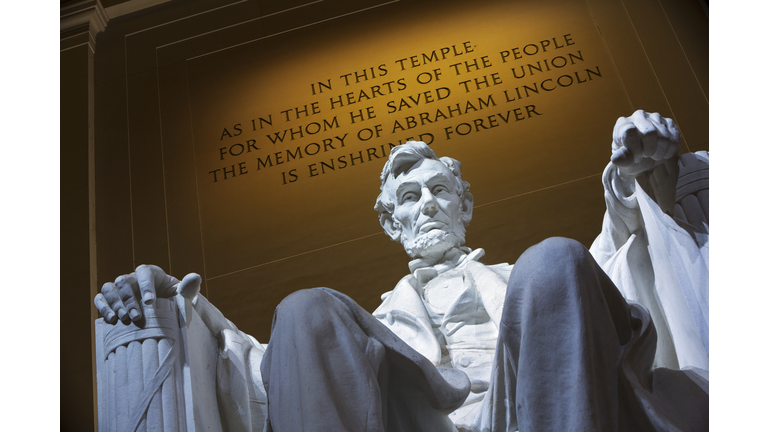 The Lincoln Memorial, Washington DC.