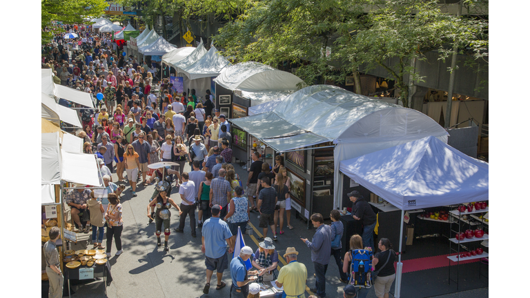 Arts Fair Festival in Bellevue, Washington