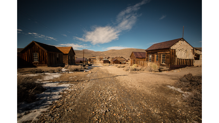 Bodie the ghost town in California