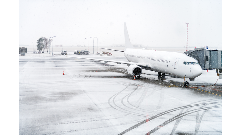 Airplane & winter travel