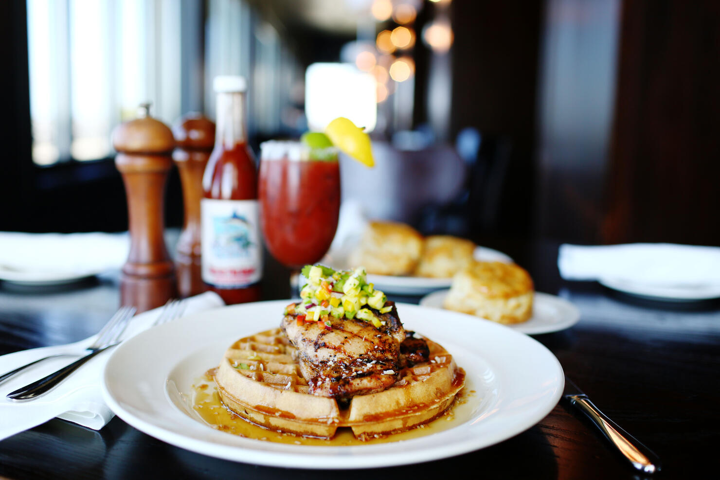 Chicken and Waffles