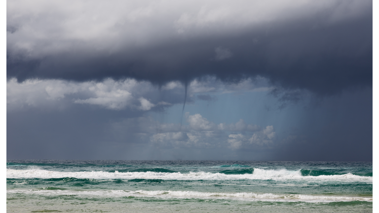 Fraser Island Australia  sea funnel nature scene