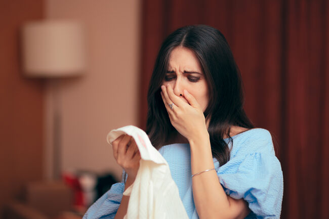 Devastated Woman Finding Out Cheating Husband has Secret Affair