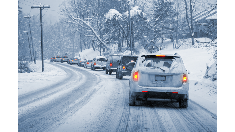 Winter Driving in Snow