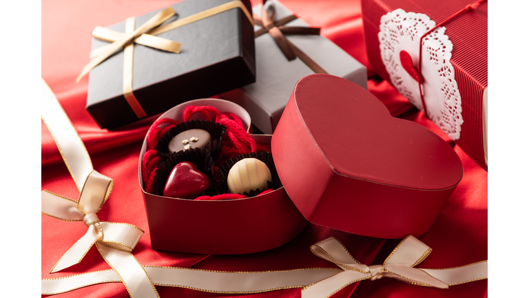 Valentine's Day chocolate gift