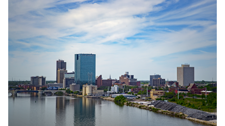 Toledo from the Skyway Bridge