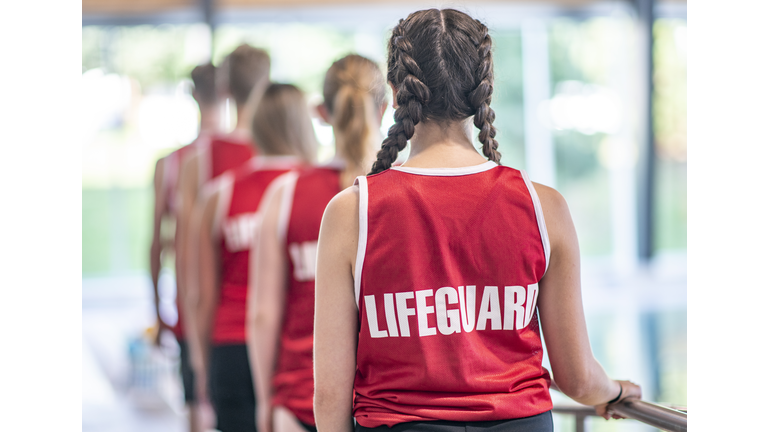 Lifeguards In A Line