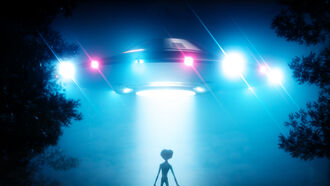 Burroughs' UFO Injury, ET Slides & Alien Abduction