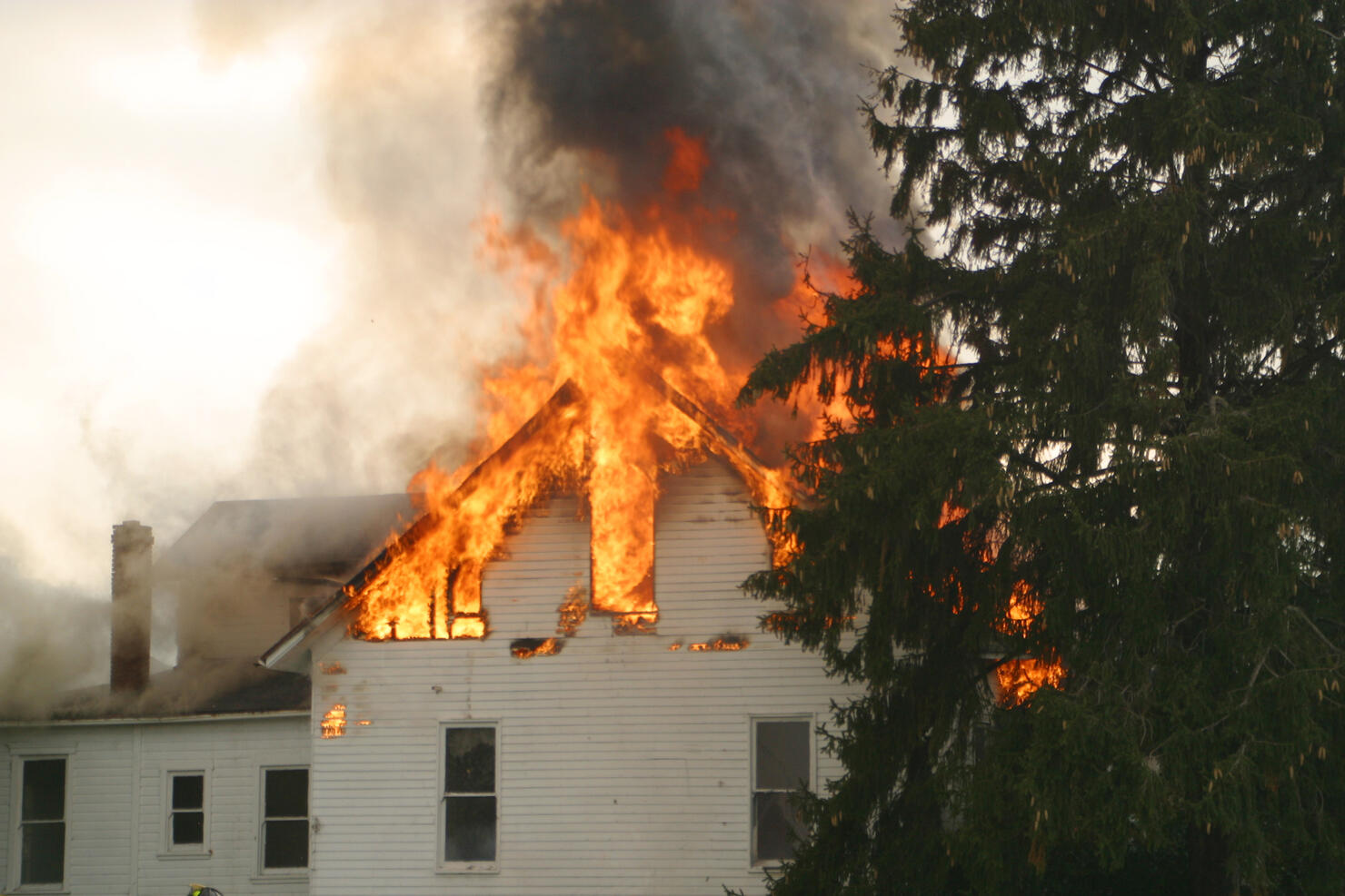 House Fire 1- Beavercreek, Dayton, Ohio.