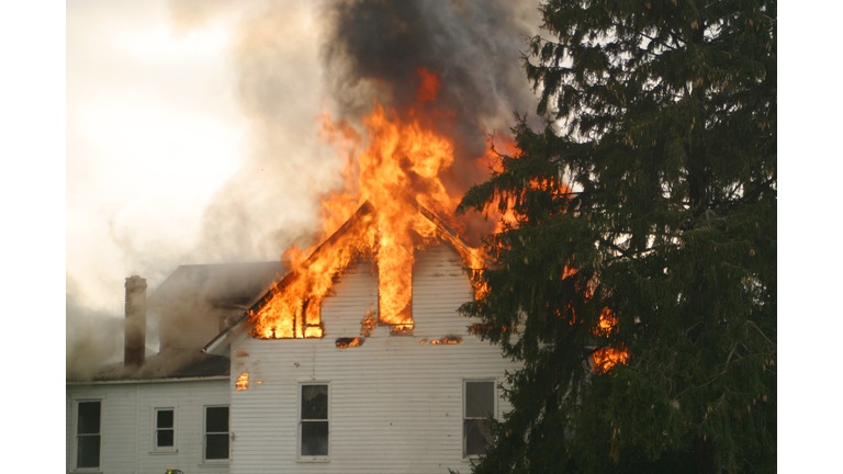 House Fire 1- Beavercreek, Dayton, Ohio.