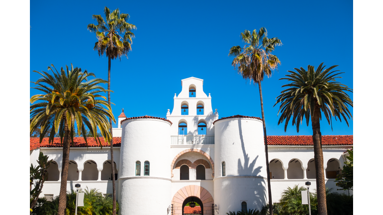 San Diego State University Facade