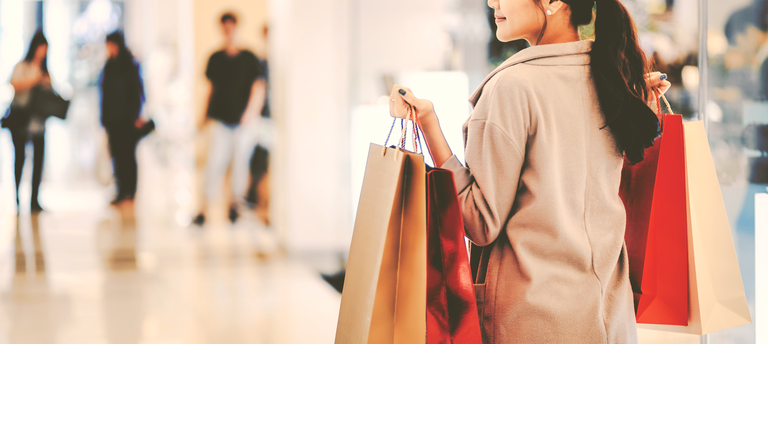 Shopping woman