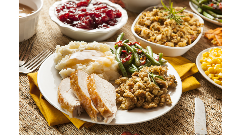 Homemade Turkey Thanksgiving Dinner