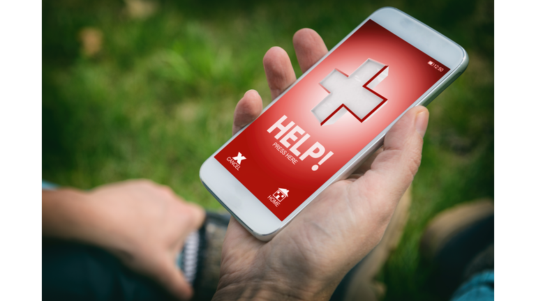 Calling for help with smart phone app