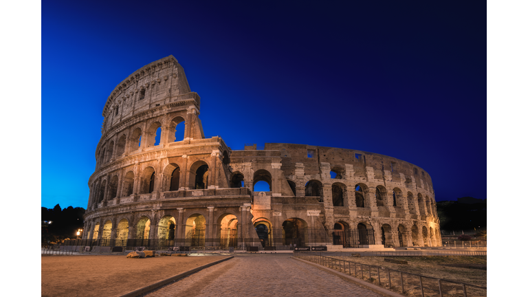 The Colosseum In Rome