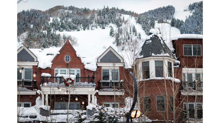 Aspen Colorado Winter downtown